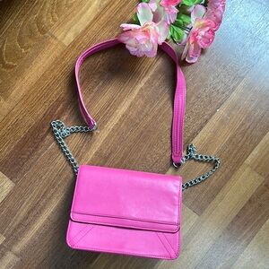 Pink Chain Strap Bag